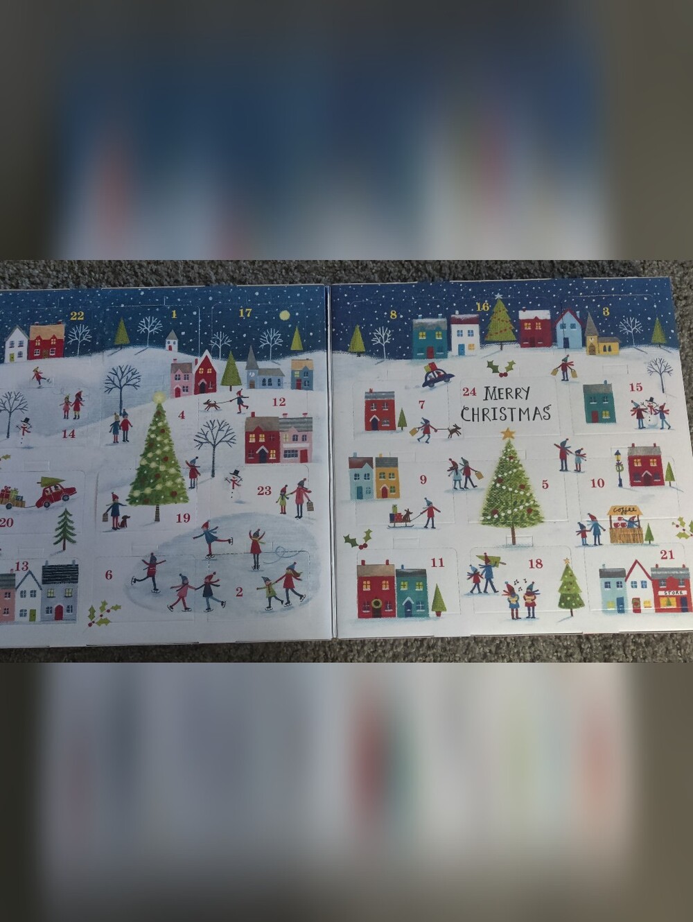 NEW Christmas Town Advent Calendar 24 Jigsaw Puzzles - Festive Holiday Set - Picture 5 of 6